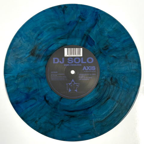 *PR-ORDER* DJ SOLO 'DARKAGE / AXIS (DMS REMIXES)' 10" (BLUE WAX)