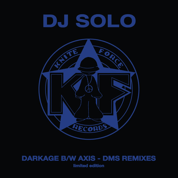 *PR-ORDER* DJ SOLO 'DARKAGE / AXIS (DMS REMIXES)' 10" (BLUE WAX)