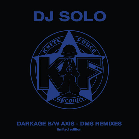*PRE-ORDER* DJ SOLO 'DARKAGE / AXIS (DMS REMIXES)' 10" (BLUE WAX)