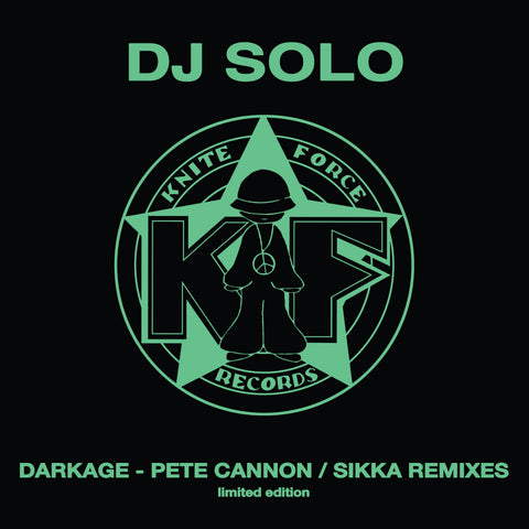 *BACK SOON* DJ SOLO 'DARKAGE (PETE CANNON / SIKKA REMIXES)' 10"