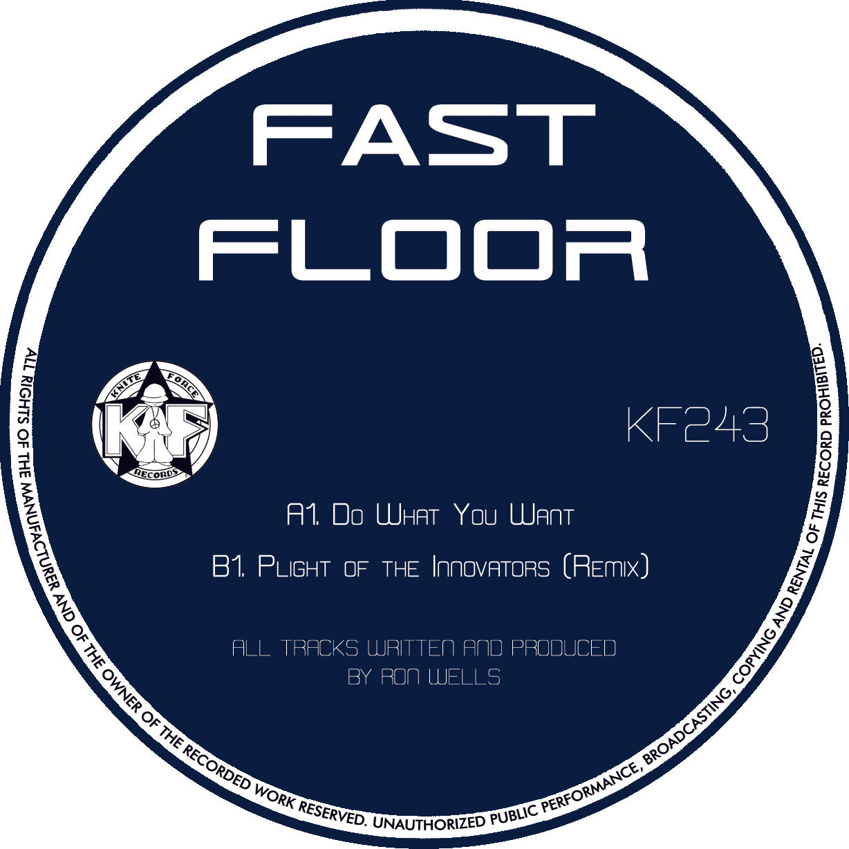 FAST FLOOR 'PLIGHT OF THE INNOVATORS (REMIX EP)' 12"