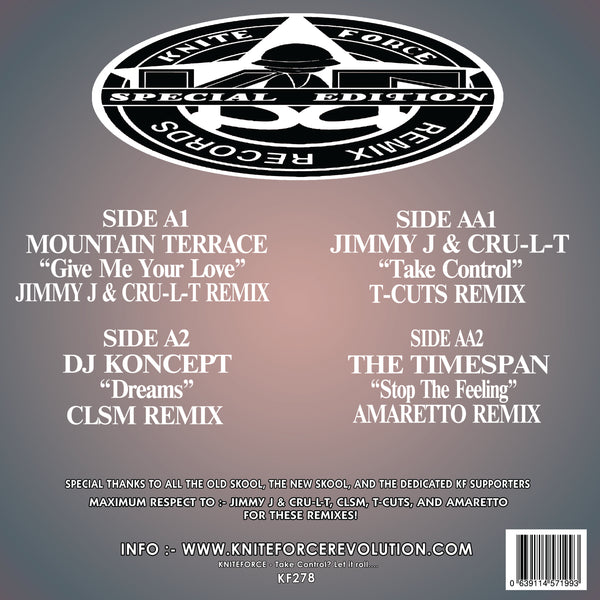 *PRE-ORDER* REMIX RECORDS & KNITEFORCE 'REMIXES PT.23' 12"