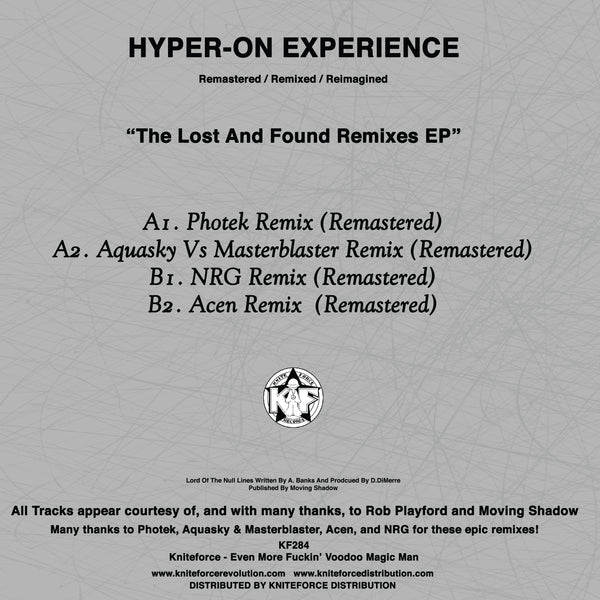 HYPER-ON EXPERIENCE 'THE LOST & FOUND REMIXES' 12"