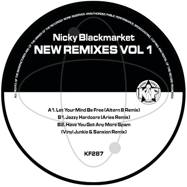 NICKY BLACKMARKET 'NEW REMIXES VOL.1' 12