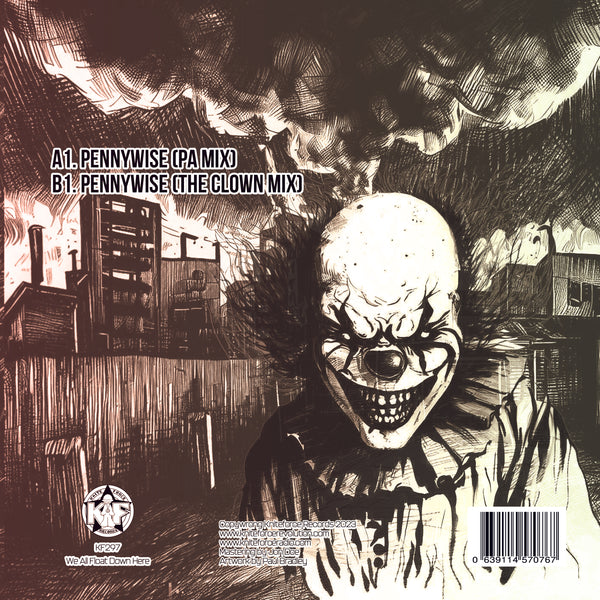 *PRE-ORDER* NEUROMANCER 'PENNYWISE (P.A / CLOWN MIXES)' 12"
