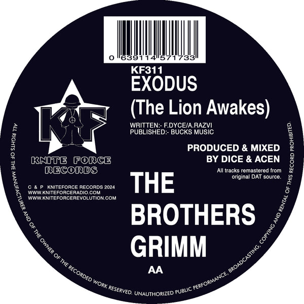 THE BROTHERS GRIMM 'FIELD OF DREAMS/EXODUS EP' 12"