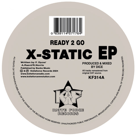 *PRE-ORDER* X-STATIC 'X-STATIC EP' 12"