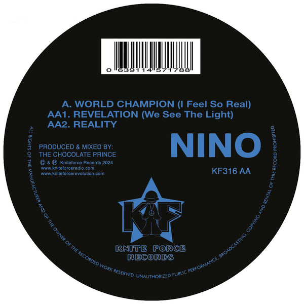 *PRE-ORDER* Nino 'World Champion EP' 12"