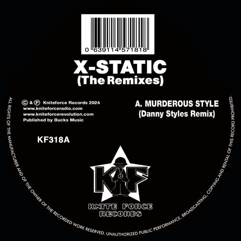 *PRE-ORDER* X-STATIC 'THE REMIXES' 12"