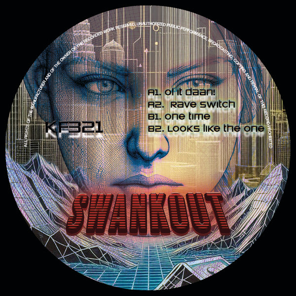 SWANKOUT 'A DEFINITION OF RAVE' 2LP [CLEAR WAX]