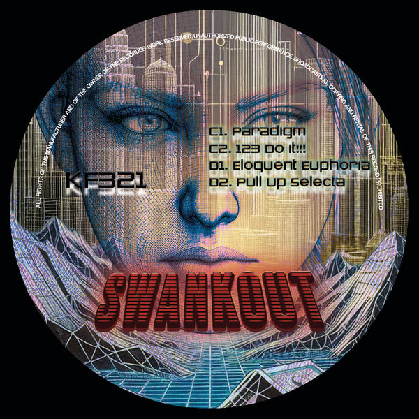 SWANKOUT 'A DEFINITION OF RAVE' 2LP [CLEAR WAX]