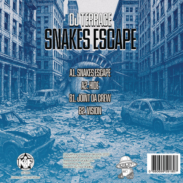 *PRE-ORDER* DJ TERRACE 'SNAKES ESCAPE' 12"