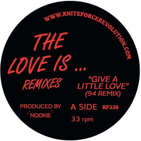 NOOKIE 'THE LOVE IS... 94 REMIXES' 12"