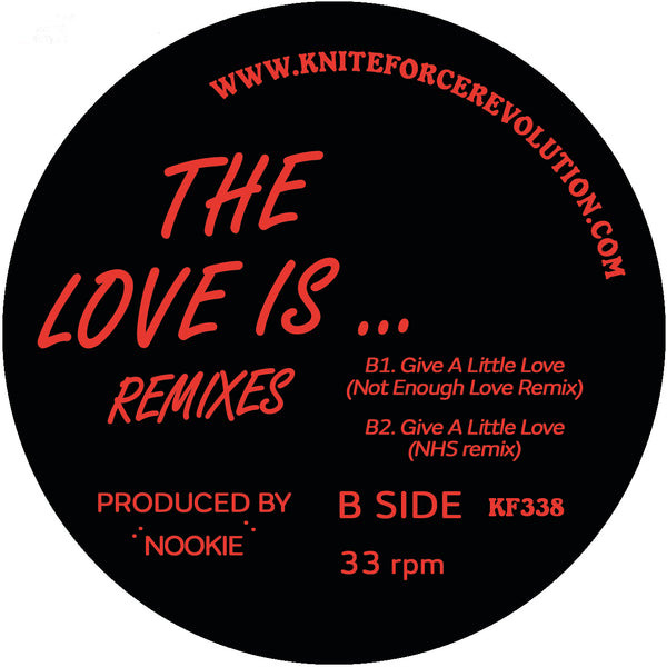 NOOKIE 'THE LOVE IS... 94 REMIXES' 12"