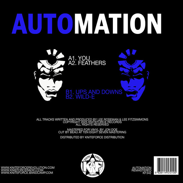 AUTOMATION 'THE BLUE EP' 12"