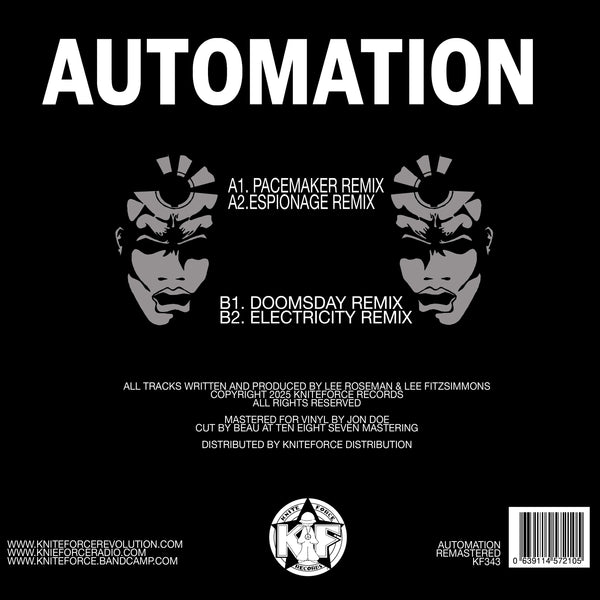 AUTOMATION 'THE ORIGINAL REMIXES' 12"