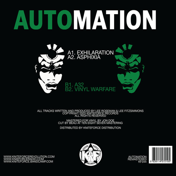 AUTOMATION 'THE GREEN EP' 12"