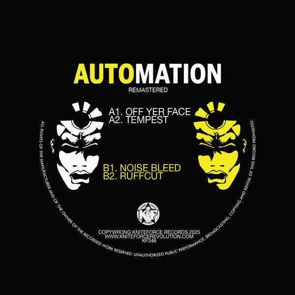 *PRE-ORDER* AUTOMATION 'THE YELLOW EP' 12"