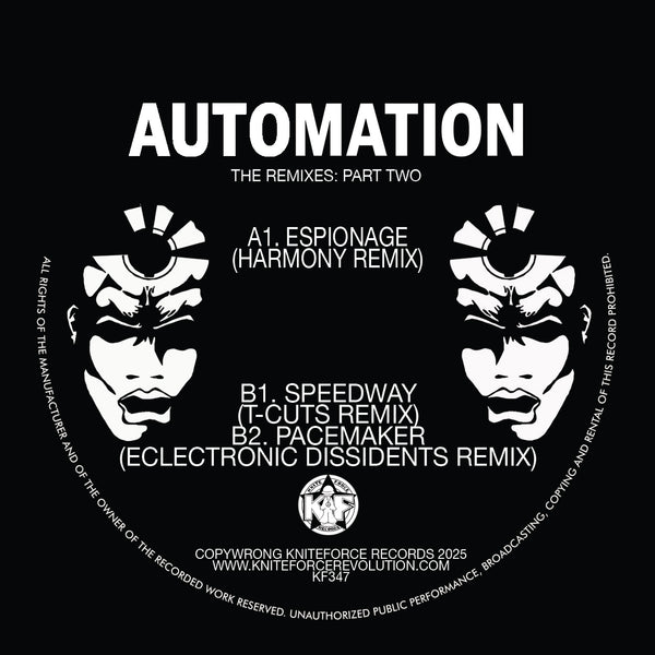 AUTOMATION 'THE REMIXES: PART TWO EP' 12"