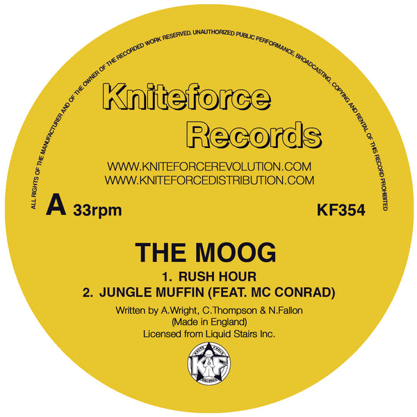THE MOOG 'RUSH HOUR EP' 12"