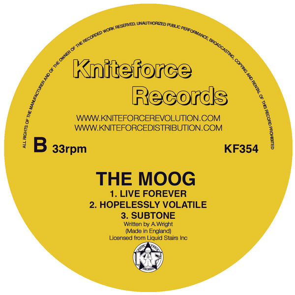 THE MOOG 'RUSH HOUR EP' 12"