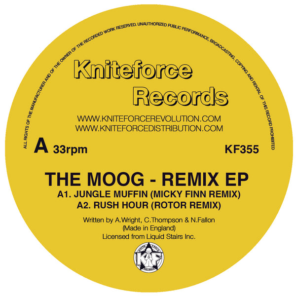 THE MOOG 'REMIX EP' 12"