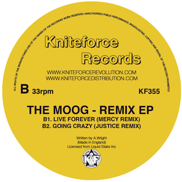 THE MOOG 'REMIX EP' 12"