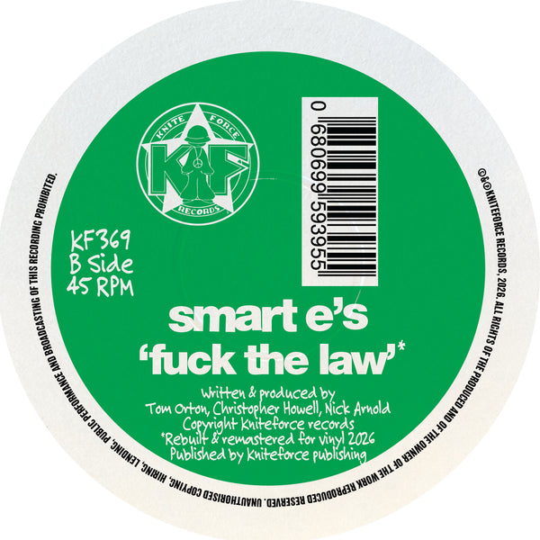 *PRE-ORDER* SMART E'S 'BOGUS JOURNEY / FUCK THE LAW' 12"