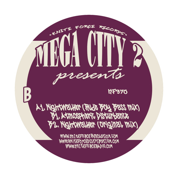 MEGA CITY 2 'NIGHTWALKER EP' 12"