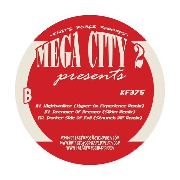 *PRE-ORDER* MEGA CITY 2 'THE REMIXES' 12"