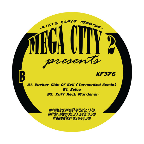 MEGA CITY 2 'DARKER SIDE OF EVIL' 12"