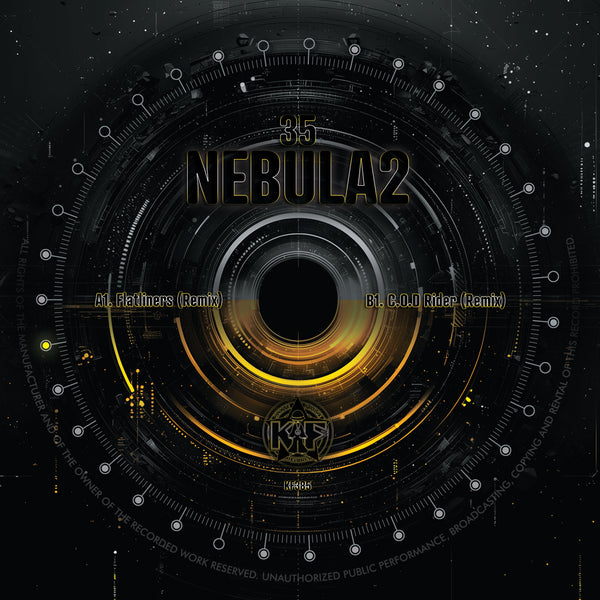 *PRE-ORDER* NEBULA 2 'FLATLINER / C.O.D. RIDER (REMIXES)' 12"