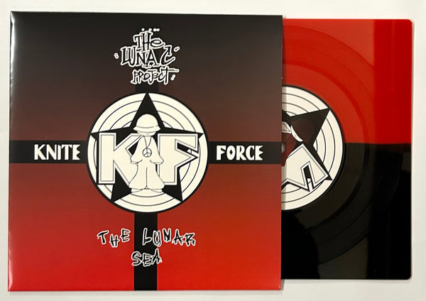 LUNA-C 'THE LUNAR SEA' 8" [BLACK & RED SQUARE WAX]