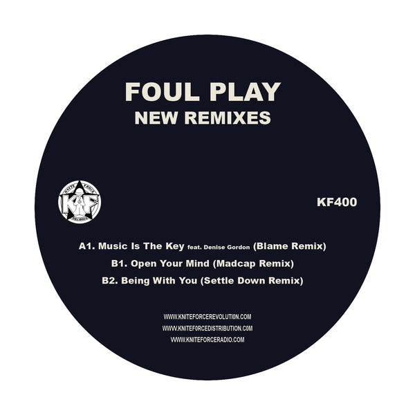 *PRE-ORDER* FOUL PLAY 'NEW REMIXES' 12"