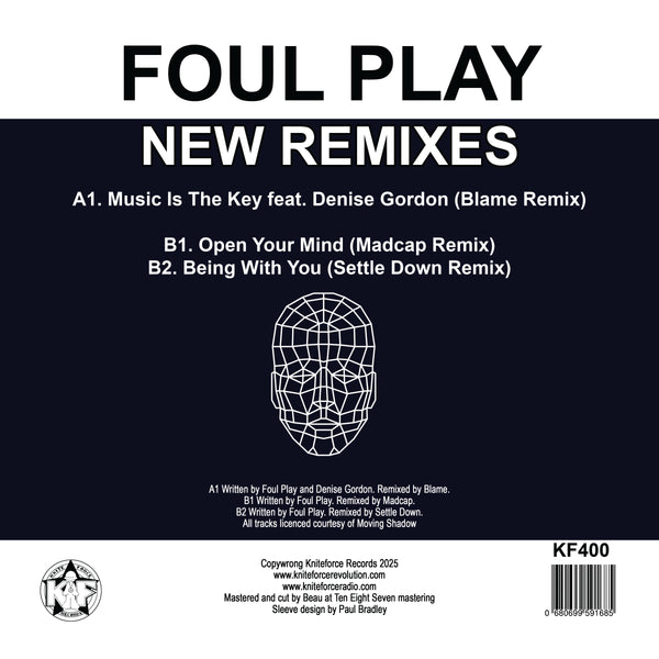 *PRE-ORDER* FOUL PLAY 'NEW REMIXES' 12"