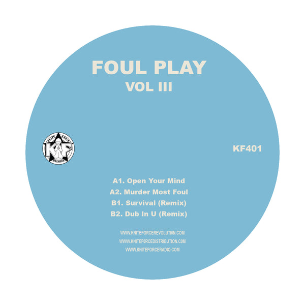 FOUL PLAY 'VOL III' 12"