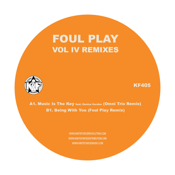 FOUL PLAY 'VOL IV (REMIXES PART 1)' 12"