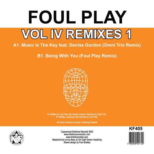 FOUL PLAY 'VOL IV (REMIXES PART 1)' 12"