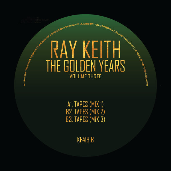 *PRE-ORDER* RAY KEITH 'THE GOLDEN YEARS VOLUME THREE' 5X12"