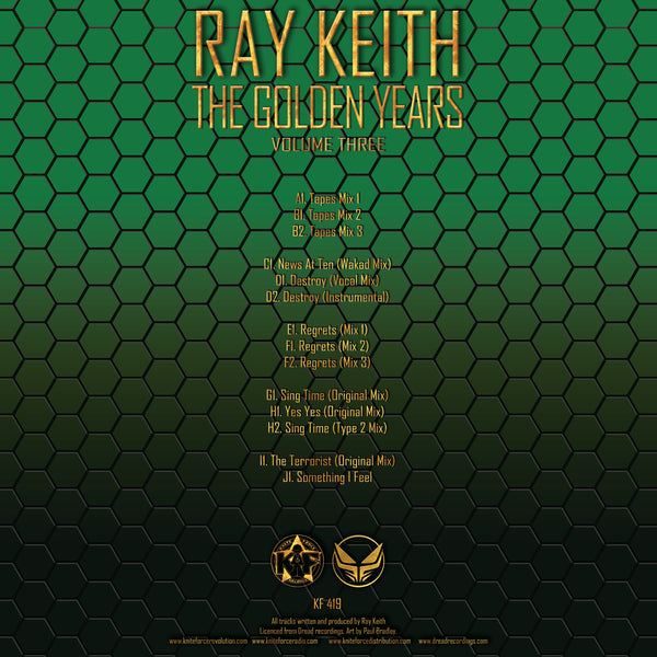 *PRE-ORDER* RAY KEITH 'THE GOLDEN YEARS VOLUME THREE' 5X12"
