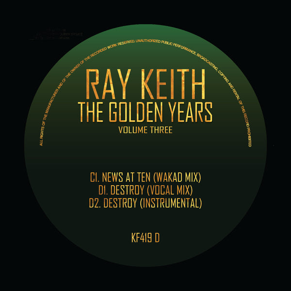 *PRE-ORDER* RAY KEITH 'THE GOLDEN YEARS VOLUME THREE' 5X12"