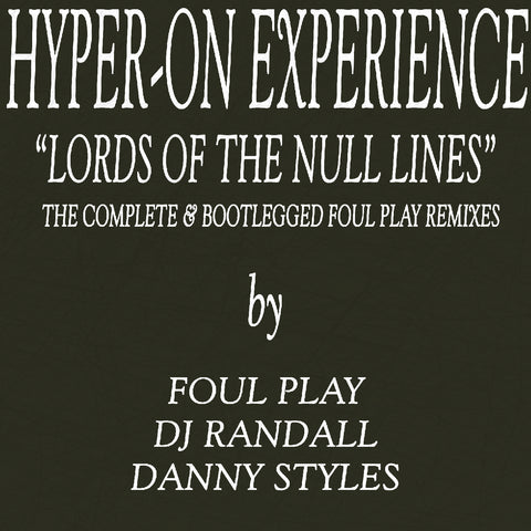 HYPER-ON EXPERIENCE 'LORD OF THE NULL LINES (REMIXES)' 12" (MARBLED WAX)