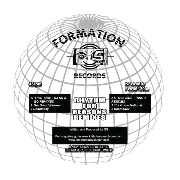 RHYTHMS FOR REASONS 'RHYTHMS FOR REASONS (REMIXES)' 12"