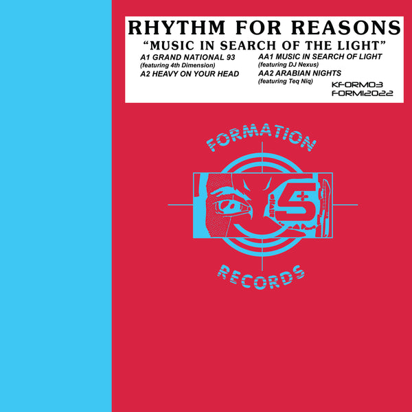 RHYTHMS FOR REASONS 'MUSIC IN SEARCH OF THE LIGHT' 12"