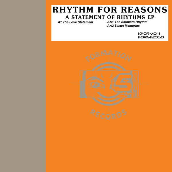 RHYTHMS FOR REASONS 'A STATEMENT OF RHYTHMS EP' 12"