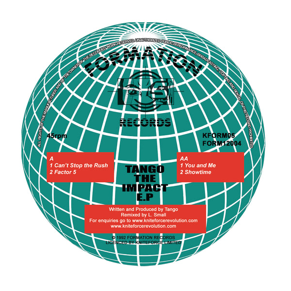 *PRE-ORDER* TANGO 'THE IMPACT EP' 12"