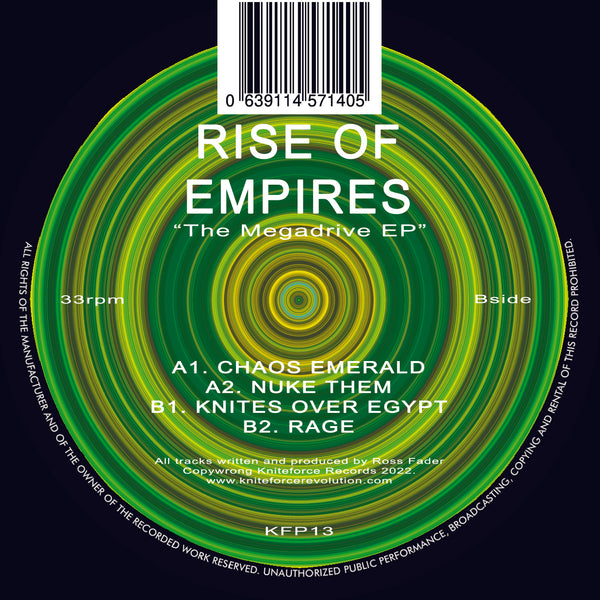 RISE OF EMPIRES 'THE MEGADRIVE EP' 12"