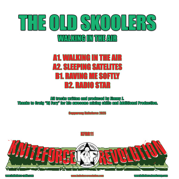 THE OLD SKOOLERS 'WALKING IN THE AIR (COLOURED WAX)' 12"