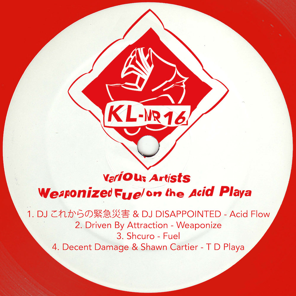 *PRE-ORDER* Various Artists 'weaponized fuel on the acid playa' 12"