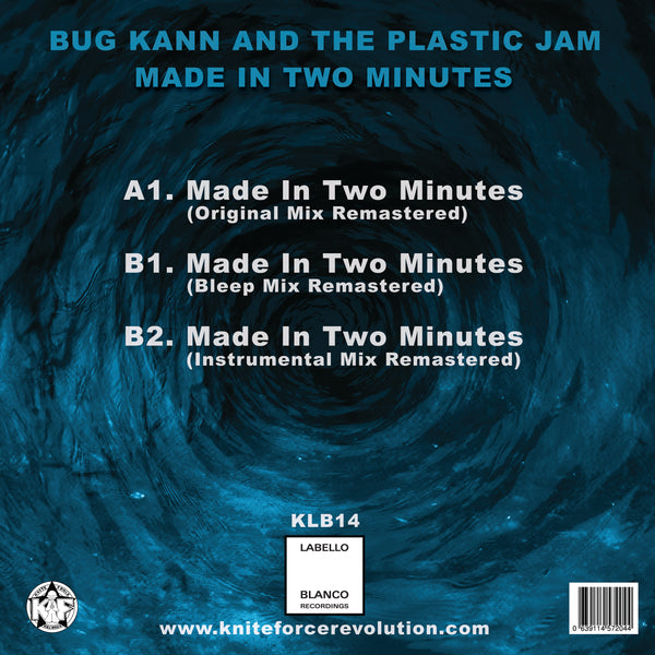 BUG KANN & THE PLASTIC JAM 'MADE IN TWO MINUTES' 12"